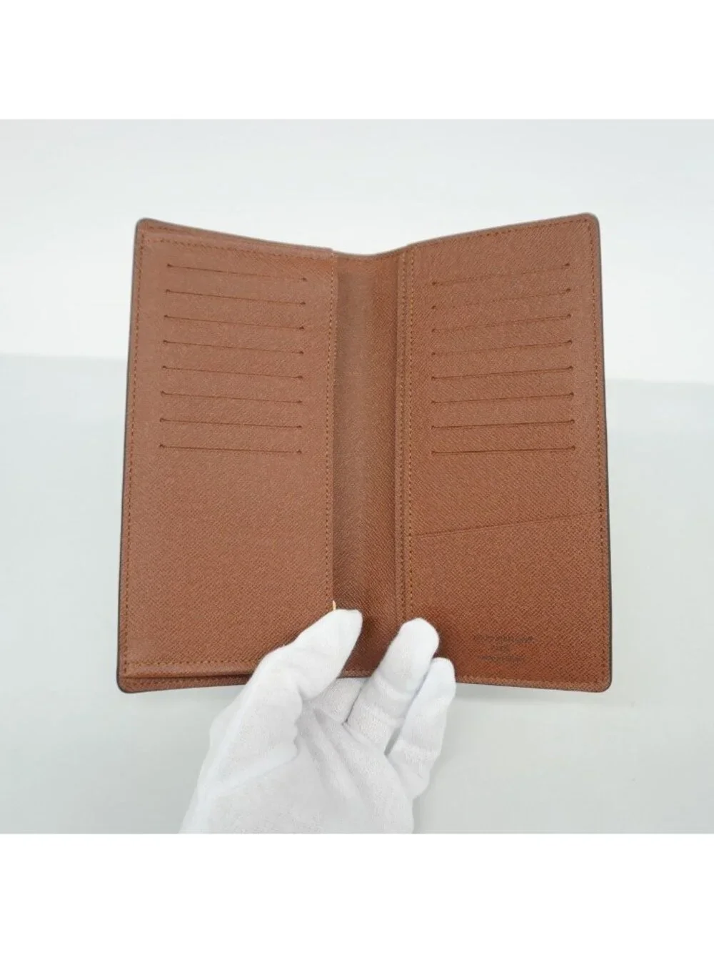 Louis Vuitton Wallet Monogram Portefeuille Brazza Brown - Picture 3 of 5